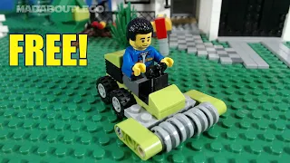 LEGO City Free Lawnmower Magazine.