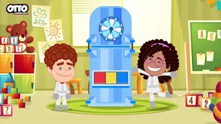 Cores primárias e secundárias (Misturar cores) - Otto Astronauta - Educação Infantil