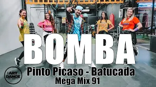BOMBA - Mega Mix 91- Pinto Picaso - Zumba - Batucada l Coreografia l Cia Art Dance