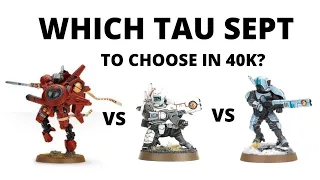 Which Tau Empire Sept to Choose in Warhammer 40k 9th Edition? Lore and Strength