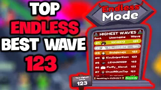 Toilet Tower Defense | TOP ENDLESS MODE BEST WAVE 123