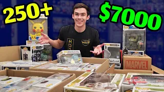 I Bought Over 250+ Funko Pops Today! | $7000 Collection!