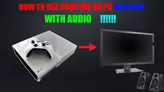 How to use Xbox One with PC monitor with audio