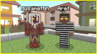 HÜSAMETTİN VE AREF KARDEŞ Mİ? 😱 - Minecraft