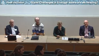 Grand Challenges in Ecology - where are we heading? - Panel discussion