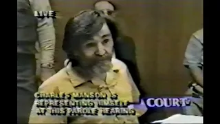 CHARLES MANSON Parole Hearing 1992