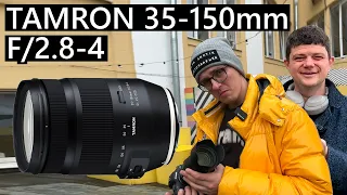 Объектив Tamron 35-150mm f/2.8-4 Di VC OSD Первый взгляд! Покупаем и снимаем! #tamron