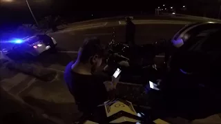 Cops pull Grom over