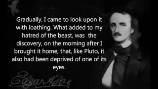 Edgar Allan Poe - The Black Cat with subtitles (Read by Christopher Lee)