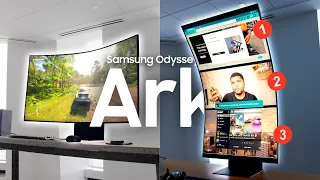 Samsung Odyssey Ark - Insane 55" 4K mini-LED Monitor