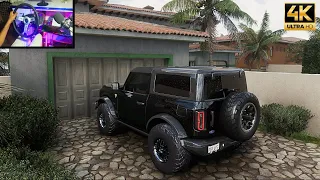 Ford Bronco - 2021 | Off-Roading | Forza Horizon 5 | Logitech g29 (4K)