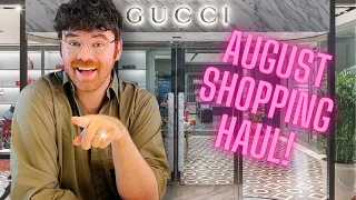 August Luxury Shopping Haul | Tiffany & Co | Gucci | Tom of Finland | Luxury Unboxing