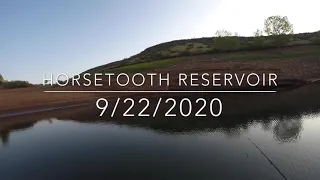 Horsetooth Reservoir in early fall with Ned Rigs and Whopper Ploppers