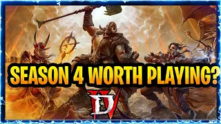 Diablo 4 Season 4's Biggest Changes :  Worth Coming Season 4 Diablo IV? Season 4 Review / Thoughts