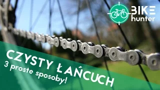 CZYSZCZENIE ŁAŃCUCHA  ROWEROWEGO - 3 PROSTE SPOSOBY