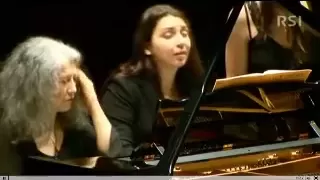 Martha Argerich, Cristina Marton: Debussy Petite Suite 17 06 2013