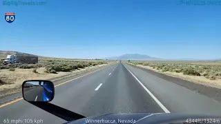 BigRigTravels LIVE | Winnemucca to Lovelock, NV (7/10/23 8:32 AM)