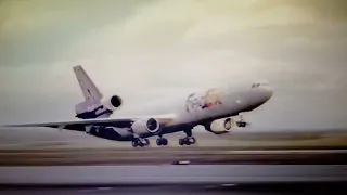 FedEx flight 80 animation vs real