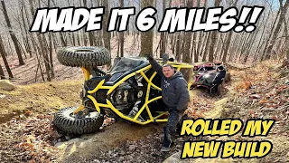 We Hit Trail 44 at Windrock Offroad Park and I Rolled My Brand New Built X3 Within 1 Hour