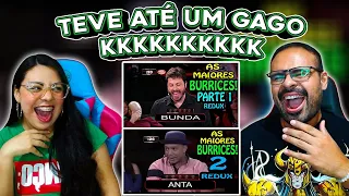 REACT Fala de Tudo 🔴 As maiores BURRICES ditas na TV brasileira! PARTE 1 e 2 - REDUX