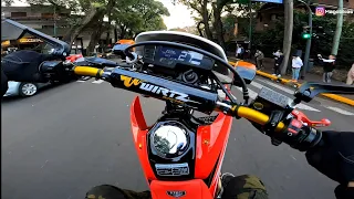 Honda XR 250 Tornado Escape Pro Tork|Av.del Libertador|POV Gopro Hero 10 4K