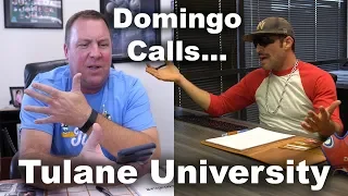 Domingo Ayala Calls Tulane University