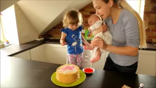 Поздравляем Дениса с днем рождения всей семьей. Birthday congratulations to our father and husband