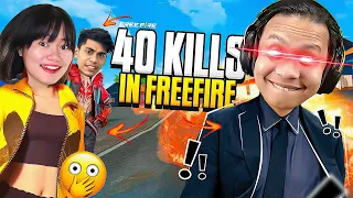 40 Kills Finally Done ✔️ with Sooneeta & UG Ayush भाई 😱 Hard But Not Impossible 😎 Free Fire Max