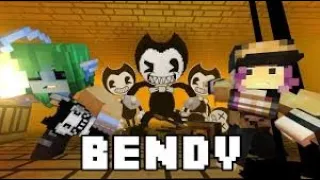 Bendy Horror Game (Full part) - Minecraft Animation