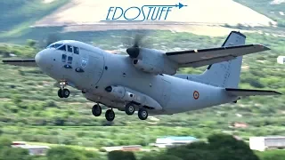 CLOSE-UP ALENIA C-27J SPARTAN TAKEOFF!