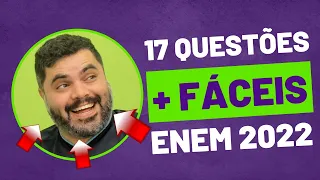 🔴 Gabarito ENEM 2022: 17 QUESTÕES MAIS FÁCEIS DE MATEMÁTICA PARA NUNCA MAIS ERRAR!