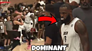 LeBron James FULL Highlights In Drew League! 42 POINTS🔥