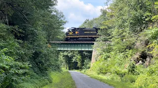 Chasing The WMSR Frostburg Flyer!