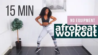 AFRICAN DANCE WORKOUT (15 Min) | Afrifitness  | No equipment