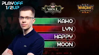 Warcraft All-Star League: Плей-Офф | Kaho - Lyn; Moon - Happy: Warcraft 3 Reforged | Патч 1.36.1