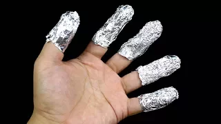 12 Life hacks for aluminium foil