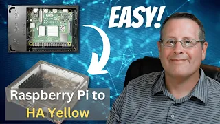 Move Home Assistant from Raspberry Pi to Home Assistant Yellow in FOUR STEPS.