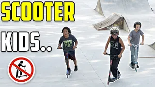 Scooter Kids are Scooter Kids #3 (Skaters vs Scooters)