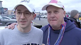 Thousands of football fans attended the Army Navy game