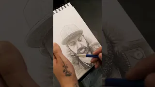 Sketching a stranger on the NYC subway *happy reaction*