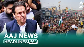 PTI long march 6th day | FIA issued two summon notices to Imran Khan | Aaj News