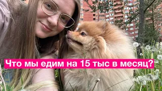 Что мы ЕДИМ в МОСКВЕ на 15 тыс в МЕСЯЦ???