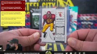 2015 Panini National Treasures Collegiate Multi-Sport Hobby Box PERSONAL BREAK for Robert Q