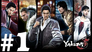 Yakuza 5 Remastered Gameplay Walkthrough Part 1 - No Commentary