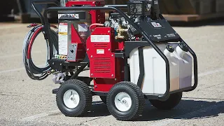 NorthStar Pressure Washer | Hot with Wet Steam | 3500 PSI | Honda GX390 | 157117.NOR | Features