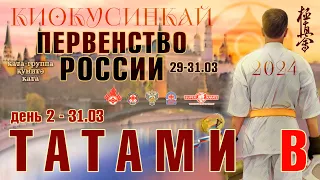 Первенство России (14-15 лет) по киокушинкай. ТАТАМИ B