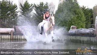 Cross Country Free Riding Bareback with Goldrush & Alycia Burton