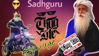 Sadhguru thuglife moments part 1🔥ll wait for the end😎😄ll sadhguru savage moments 😂ll