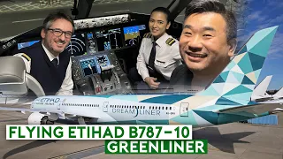 Etihad B787-10 Greenliner Special Sustainable Flight - Can Flying Go Green?