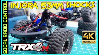 Traxxas TRX4M | INJORA 53mm Shock Install